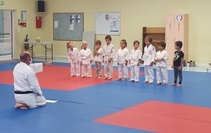 1er entrainement du Baby Judo