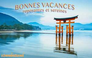 Bonnes vacances