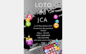 Loto du Judo Club d'Artix